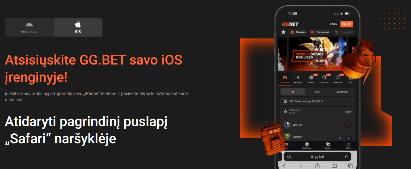 GGBet iOS